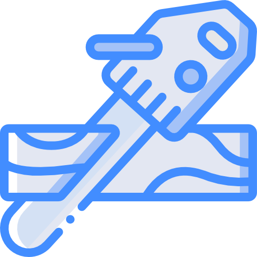 Chainsaw Basic Miscellany Blue icon