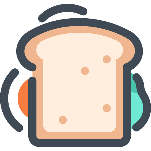 sandwich Sergei Kokota Lineal Color icon