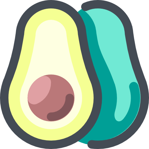Avocado Sergei Kokota Lineal Color icon