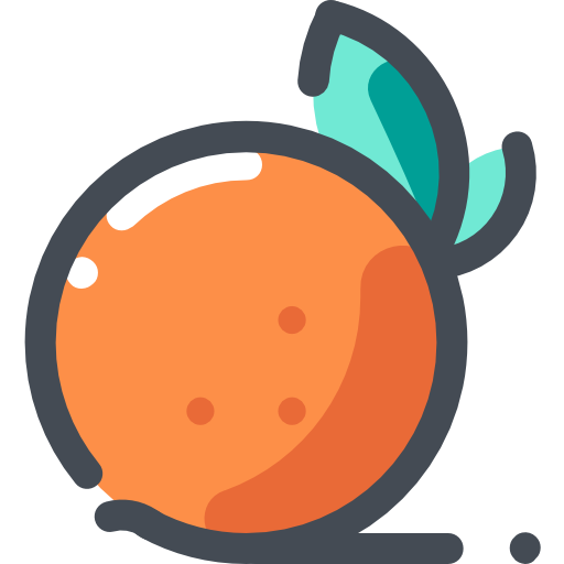 pomarańczowy Sergei Kokota Lineal Color ikona