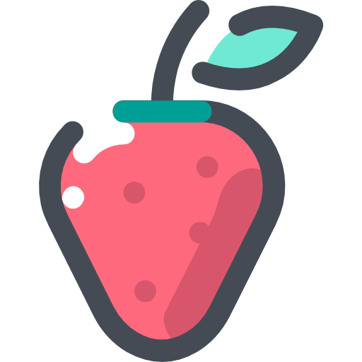 Strawberry Sergei Kokota Lineal Color icon