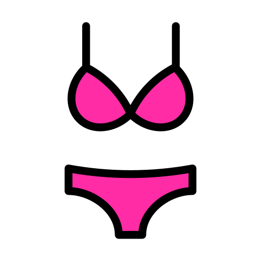 Bikini Generic color lineal-color icon