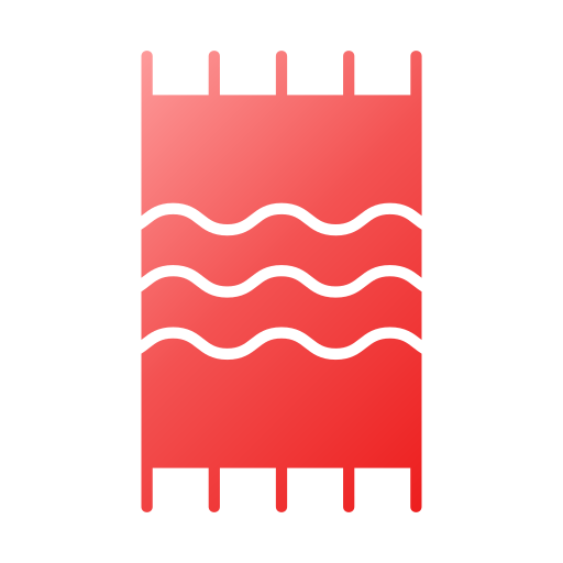 ręcznik plażowy Generic gradient fill ikona