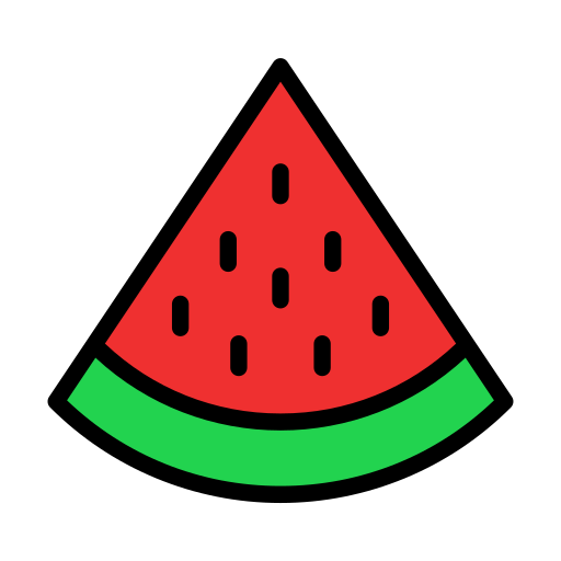 Watermelon Generic color lineal-color icon