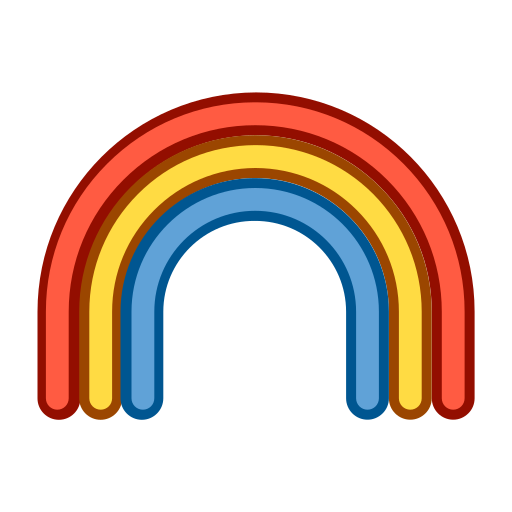 arco-íris Generic color lineal-color Ícone