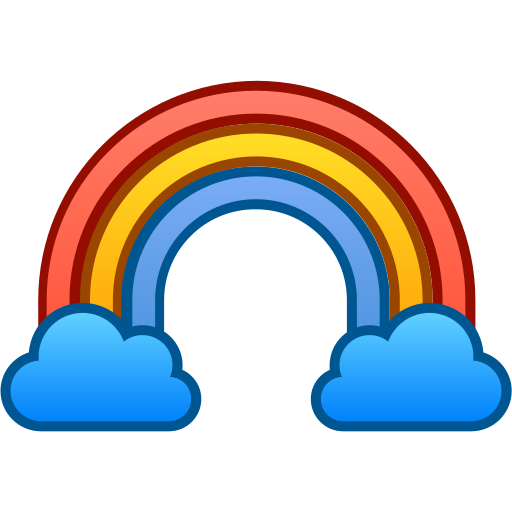 regenbogen Generic gradient lineal-color icon