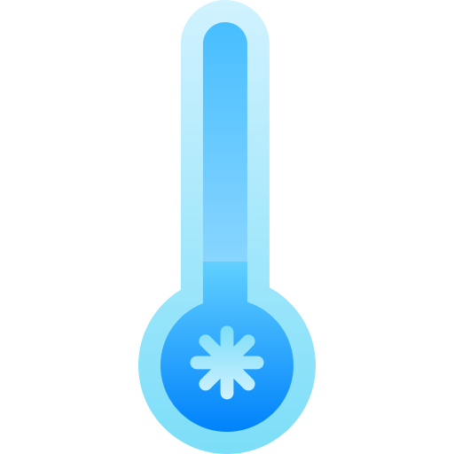 température froide Generic gradient fill Icône