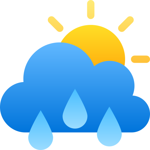 雨の日 Generic gradient fill icon