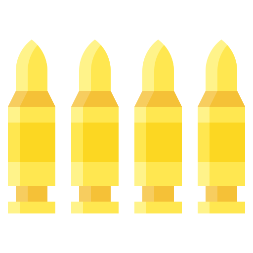 銃弾 Generic color fill icon