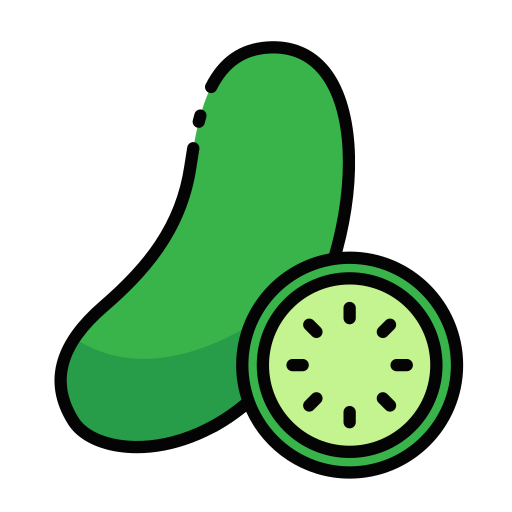 Cucumber Generic color lineal-color icon