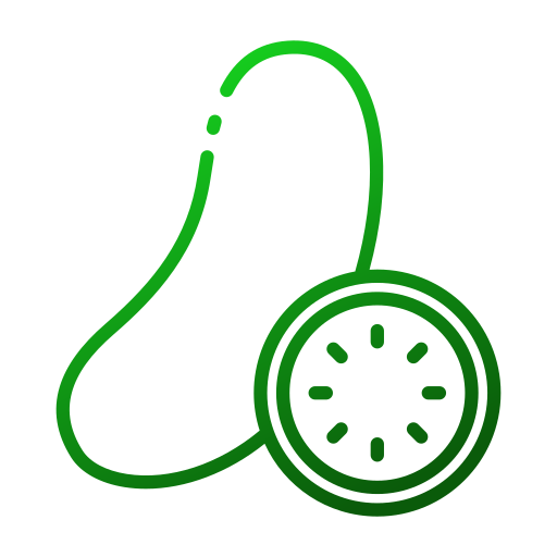 Cucumber Generic gradient outline icon