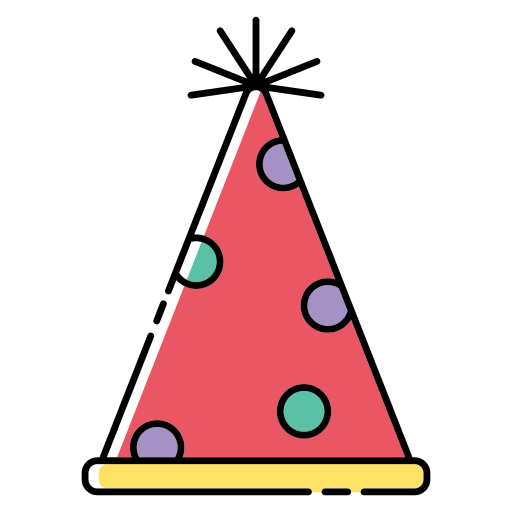 Party hat Generic color lineal-color icon