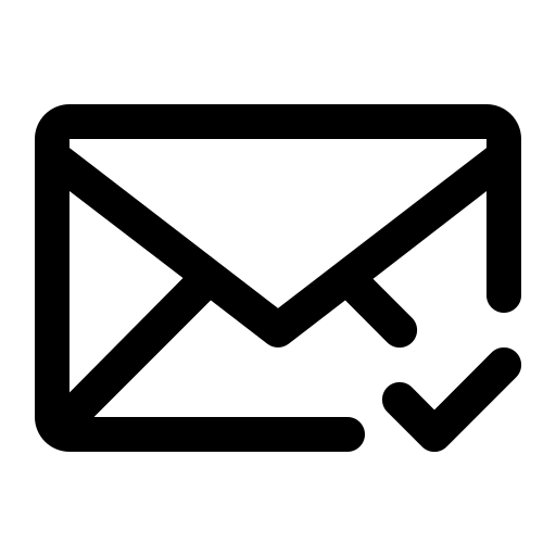 erledigt Generic black outline icon