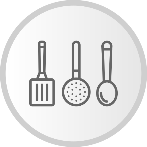 Кухонные принадлежности Generic gradient fill иконка