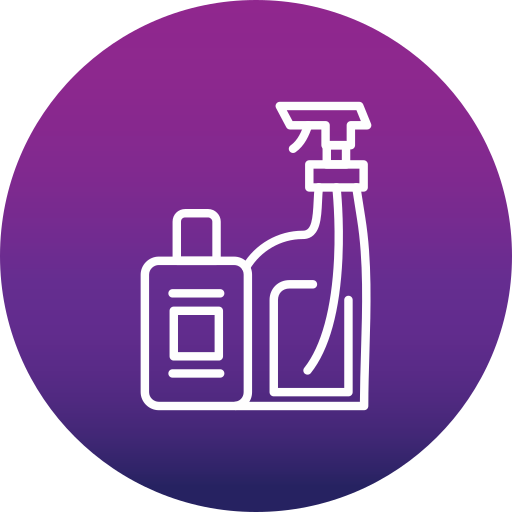 Cleaning products Generic gradient fill icon
