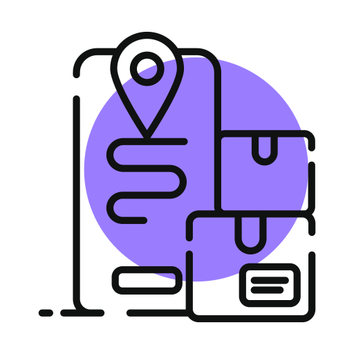 Shipment Generic color lineal-color icon