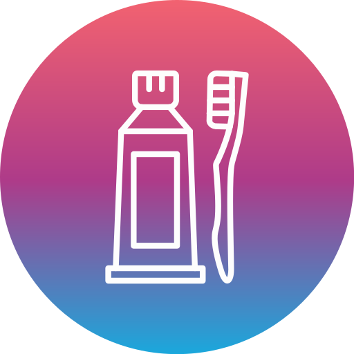 Teeth brush Generic gradient fill icon