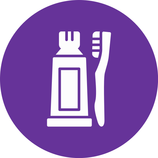 Teeth brush Generic color fill icon