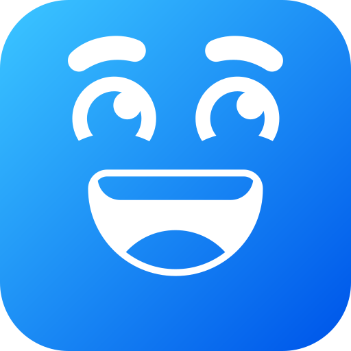 Happy face Generic gradient fill icon