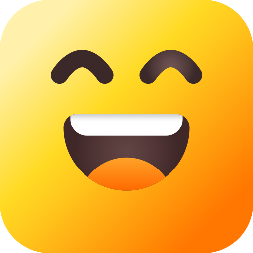 Happy face Generic gradient fill icon