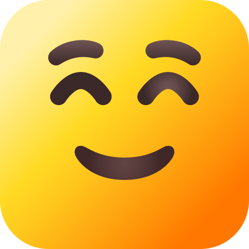 Winking face Generic gradient fill icon