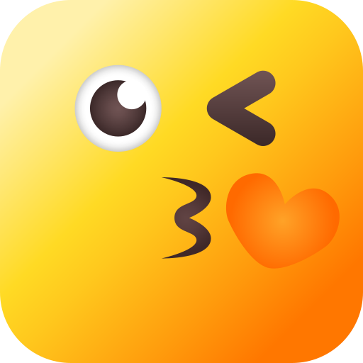 Kiss-wink-heart Generic gradient fill icon