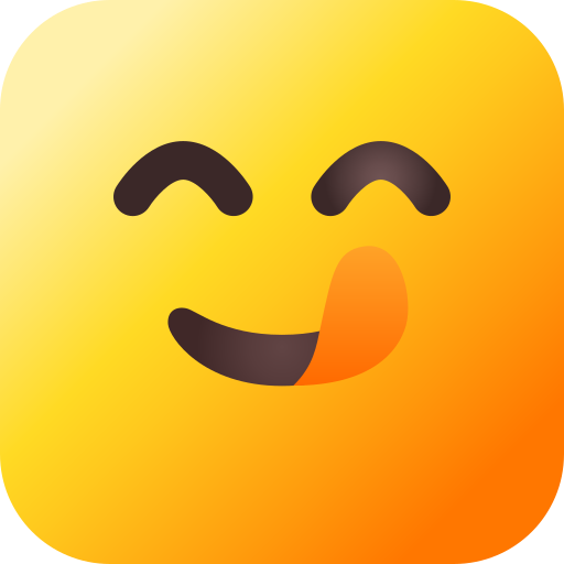 Smiling face Generic gradient fill icon