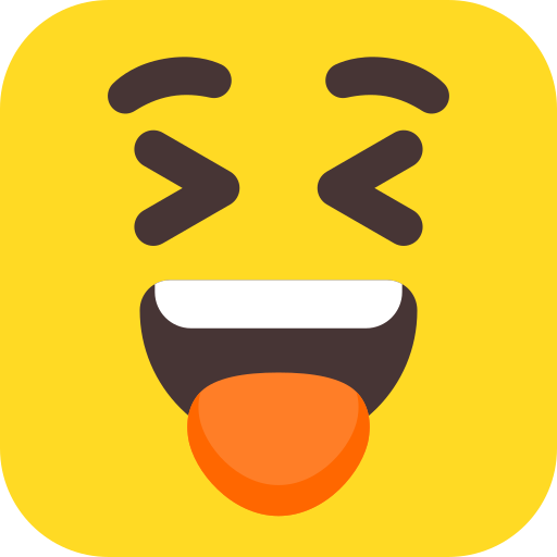 Laugh-wink Generic color fill icon