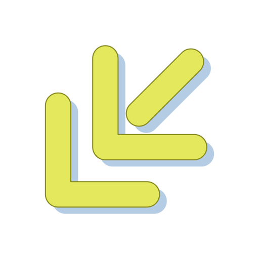 sla linksaf Generic color lineal-color icoon