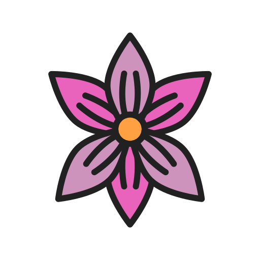 Orchid Generic color lineal-color icon