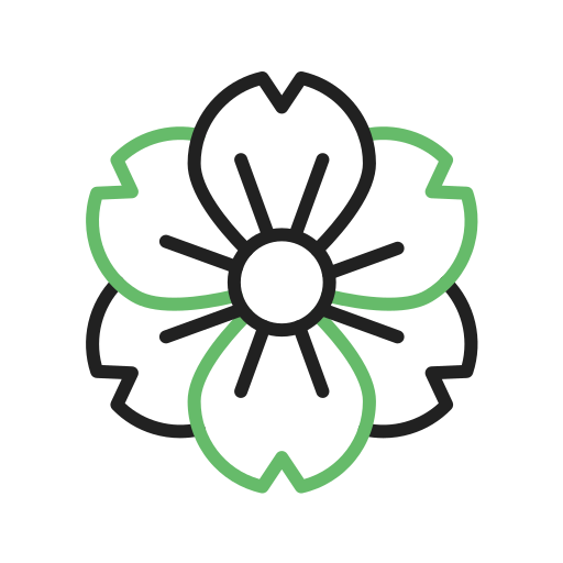 Nasturtium Generic color outline icon