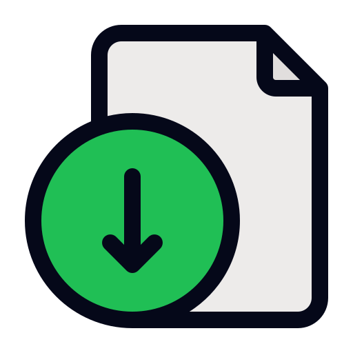 datei download Generic color lineal-color icon