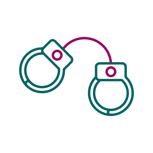 Handcuffs Generic color outline icon