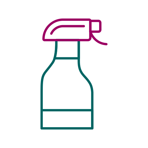Cleaning spray Generic color outline icon