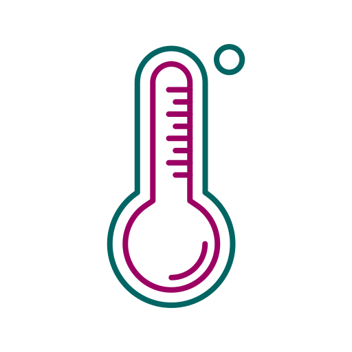 thermometer Generic color outline icon