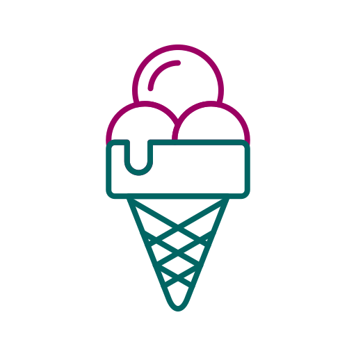 sorvete Generic color outline Ícone