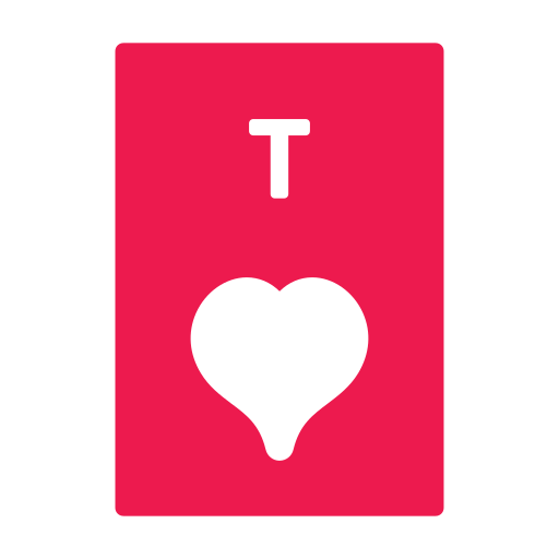 diez de corazones Generic color fill icono