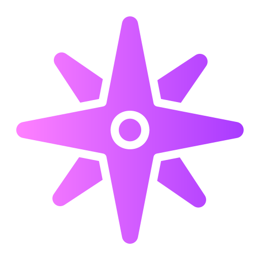 Windrose Generic gradient fill icon