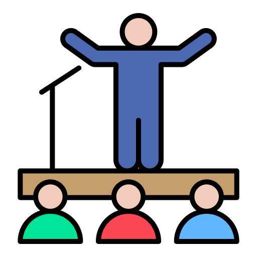 Public speaking Generic color lineal-color icon