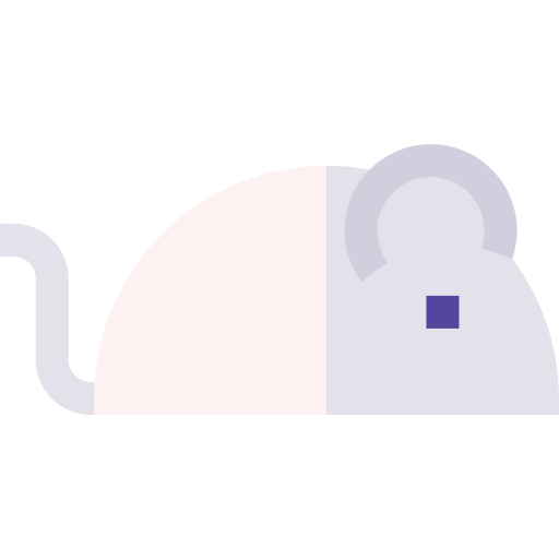 생쥐 Basic Straight Flat icon