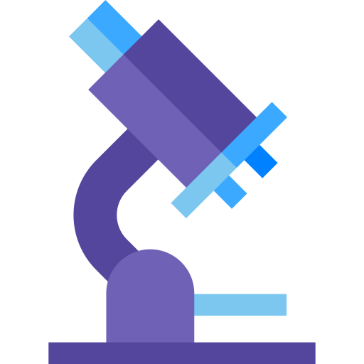 microscopio Basic Straight Flat icona