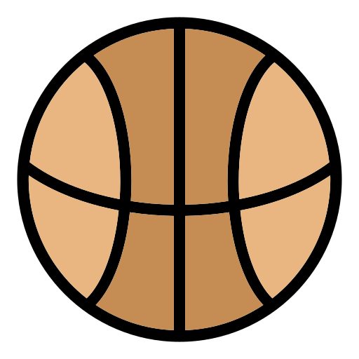basketball Generic color lineal-color icon