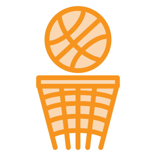 Basketball hoop Generic color lineal-color icon