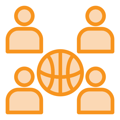 Basketball player Generic color lineal-color icon