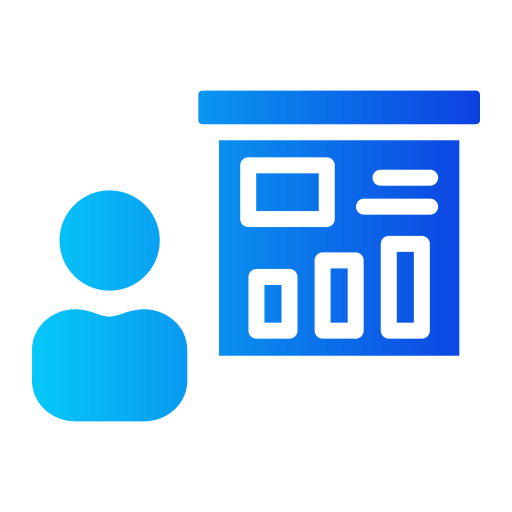 Presentation Generic gradient fill icon