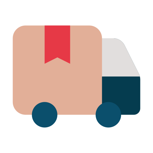 camión de reparto Generic color fill icono
