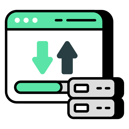 datentransfer Generic color lineal-color icon