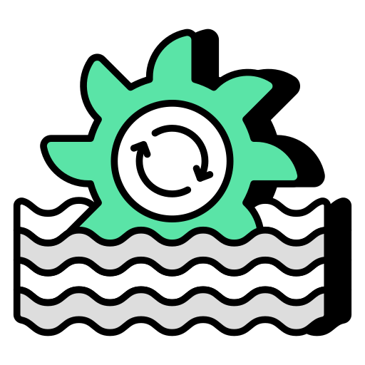 水力発電 Generic color lineal-color icon