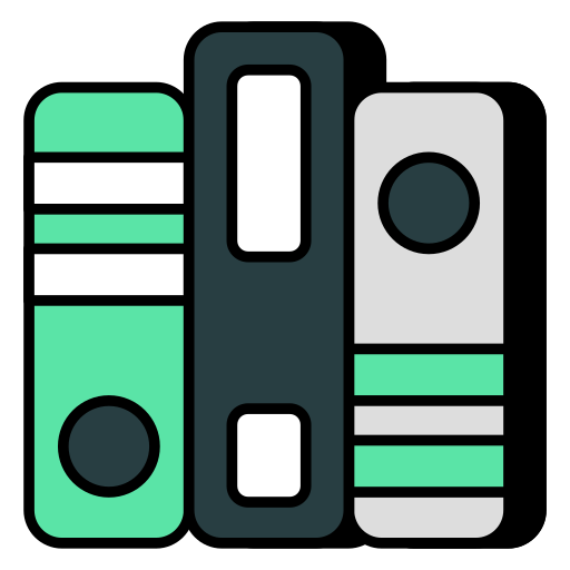 バインダー Generic color lineal-color icon