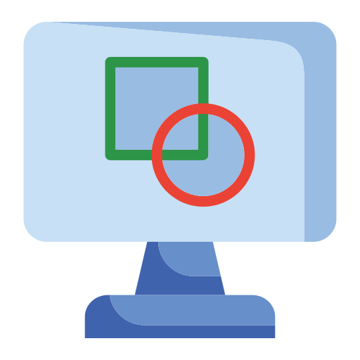 grafika komputerowa Generic color fill ikona